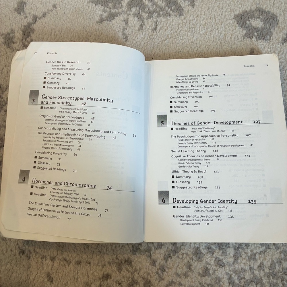 Gender Psychological Perspective 5th edition - Picture 4 of 8